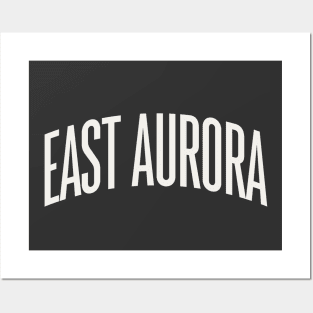 East Aurora New York Text College University Type Buffalo NY Posters and Art